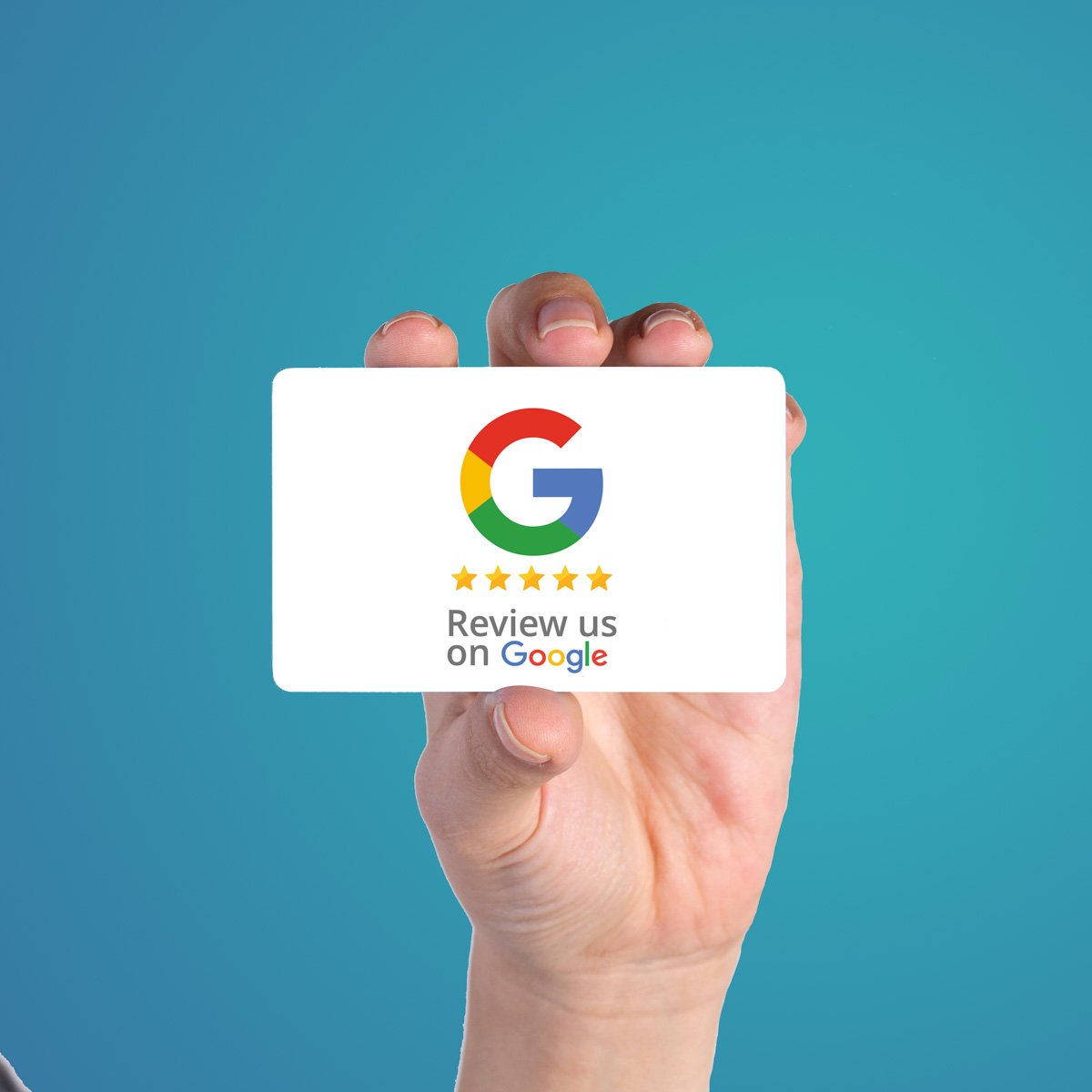 Google Review Business Cards for Google Reviews