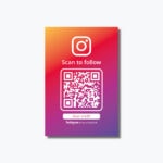 Instagram & WhatsApp Startervisitkort - QR-kod - Bild 2