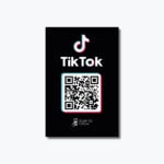 Instagram &amperio; Tarjeta de visita inicial TikTok - Código QR - Imagen 3