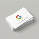 Google Review QR Code Visitekaartje Standaard Pro