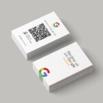 Google Recension QR kod visitkort standard - Bild 2