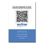 Review us on Google business card "Minimal" - Image 3