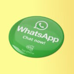 WhatsApp Chat NFC Botón de acción de etiqueta