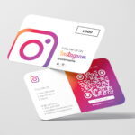 Følg oss på Instagram visittkort Iconic - Bilde 3