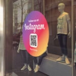 Volg ons op Instagram Sticker Kleur