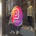 Seguici su Instagram Colore icona adesivo