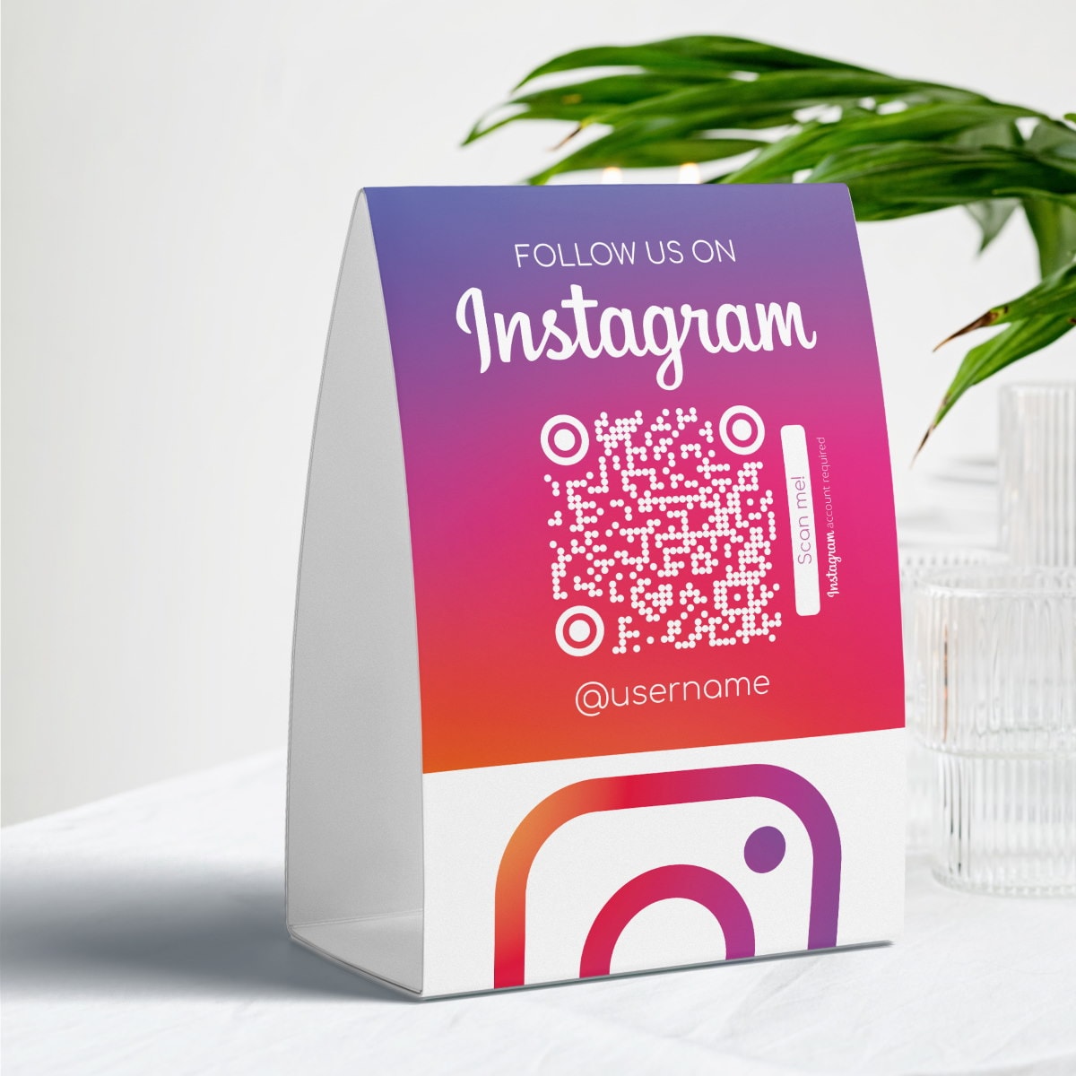 follow-us-on-instagram-table-tent-display-iconic-with-instagram-qr-code-truzzer-2.jpg Follow us on Instagram Table Tent Icon - Image 1