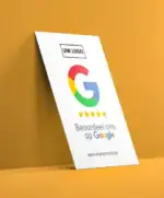 Google Reviewkaart "Minimaal"