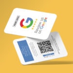 Review us on Google Package "Simple"- Businesscards and Stickers - Image 2