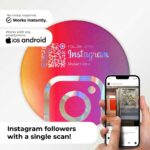 **Instagram QR-kodeklistermærke "Iconic" - Hologram Edition** - Billede 2