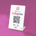 Volg ons op Instagram NFC standaard / display