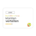 klantenvertellen recensie visitekaartje - Afbeelding 2