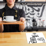 WIFI NFC-klistremerke "Square" med QR-kode - Bilde 3