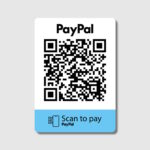 PayPal pagar QR actualización de marca de etiqueta de código