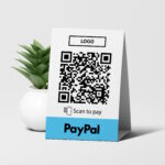 PayPal Pagar QR Tabla de códigos Actualización de marca de tienda