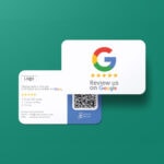 Google Review Business Card Icon "Refresh" with Google Review QR with Google Review QR Code - Image 7