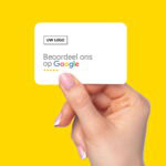 Google Review Visitekaartje Eenvoudig met Google review QR Code