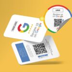 Review us on Google Package "Simple"- Businesscards and Stickers