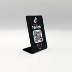TikTok Follower NFC Tag e QR Supporto da tavolo per codici - immagine 2