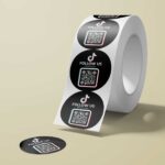 TikTok Follower QR Code Sticker Label Roll – More Reach with QR Stickers