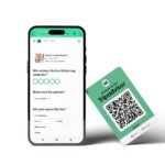 TripAdvisor Review NFC-kort "Tap" med TripAdvisor Review QR-kode - Bilde 2