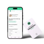 TripAdvisor Review NFC-kort "Tap" med TripAdvisor Review QR-kode
