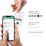 TripAdvisor Review NFC-kort "Tap" med TripAdvisor Review QR-kode - Bilde 3