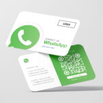 WhatsApp business card Iconic with WhatsApp Chat QR code - Image 2